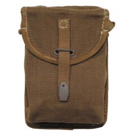 Ital. Magazintasche Canvas, braun, orig,gebr. Ital. Magazintasche Canvas, braun, orig,gebr.