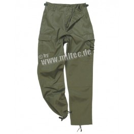 US FELDHOSE TYP BDU OLIV US FELDHOSE TYP BDU OLIV