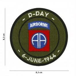 PATCH D-DAY 82ND AIRBORNE
